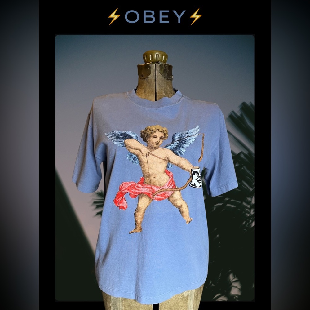 ⚡️OBEY⚡️ Watch Out Vintage Box T-Shirt